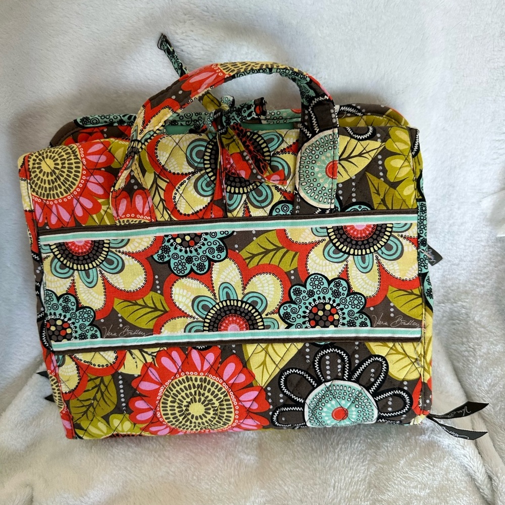 Floral Multicolor travel toiletries Bag Vera Bradley